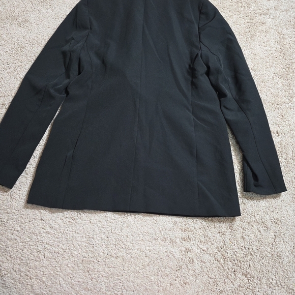 The Drop Blake Long Blazer Women’s Medium Black  Work Casual Office ($79) - Picture 5 of 11